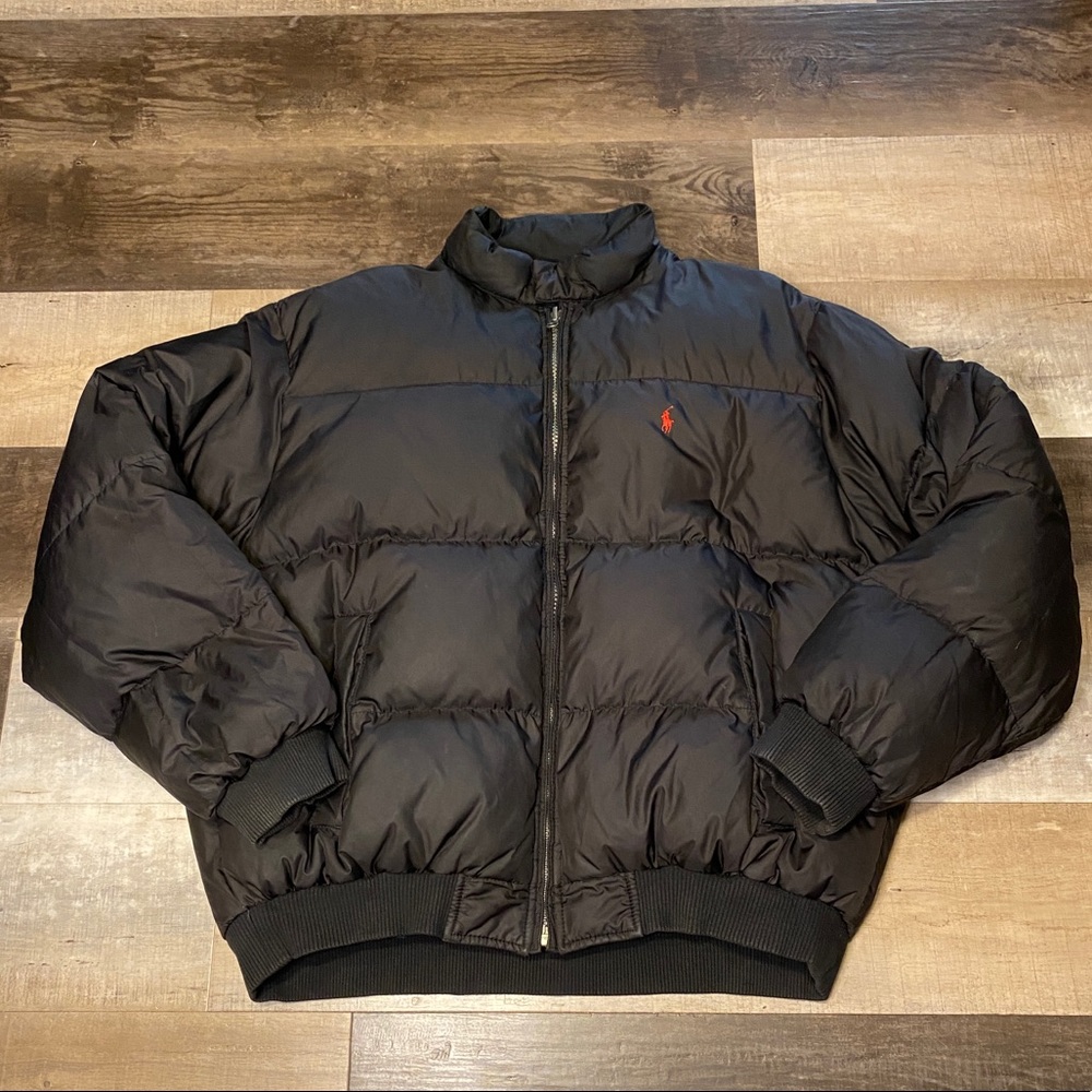 VTG Polo by Ralph Lauren Reversible Down Puffer XL